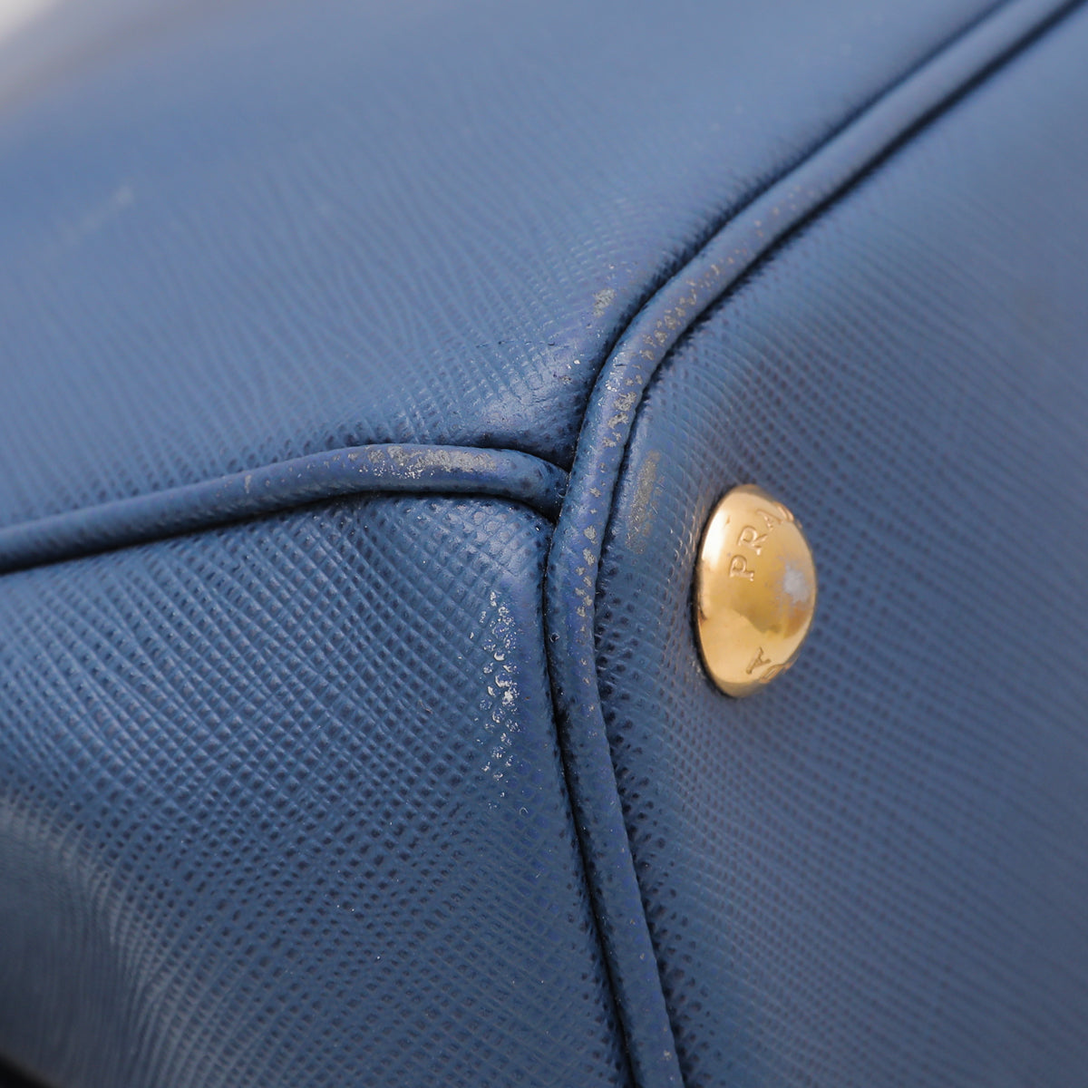 Prada Green Saffiano Lux Leather Small Crossbody Bag - Yoogi's Closet