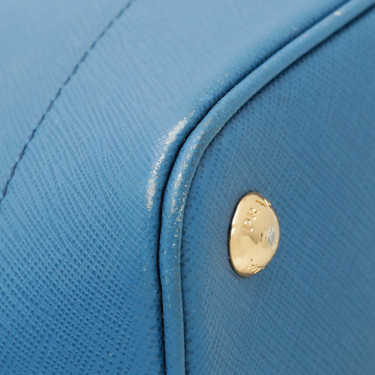 Prada Blue Open Promenade Tote Bag-Prada-THE CLOSET