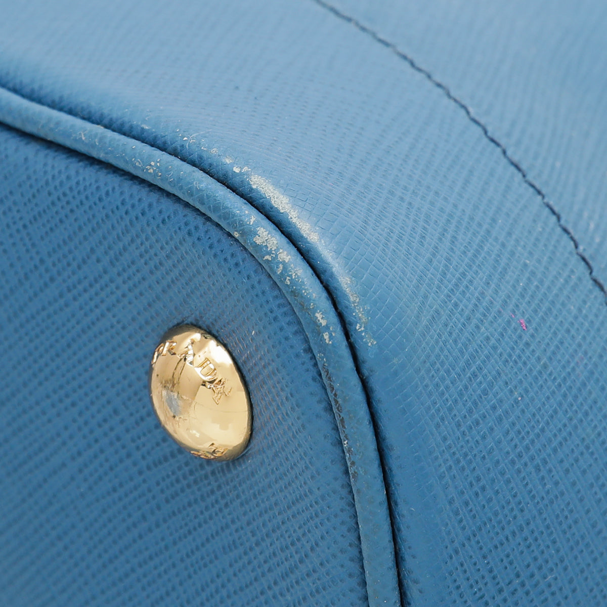 Prada Blue Open Promenade Tote Bag-Prada-THE CLOSET