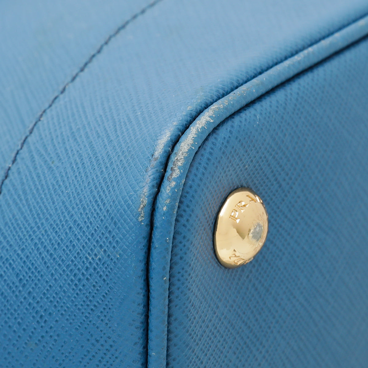 Prada Blue Open Promenade Tote Bag-Prada-THE CLOSET