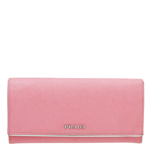 Prada Pink Metal Wallet
