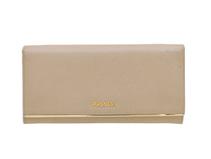 Prada Nude Wallet W- Detachable Card Holder