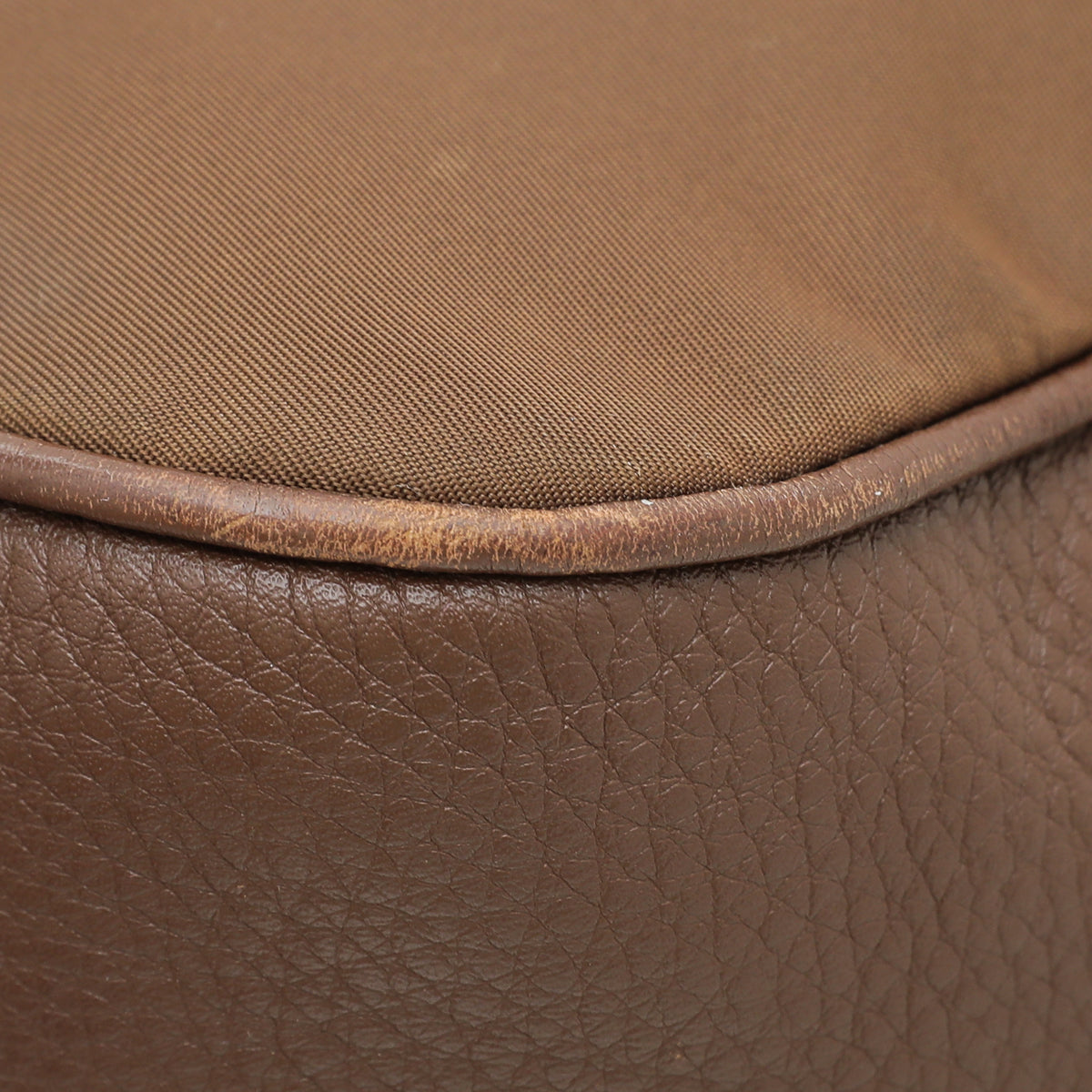Prada Brown Tessuto Vitello Daino Tote Bag – THE CLOSET