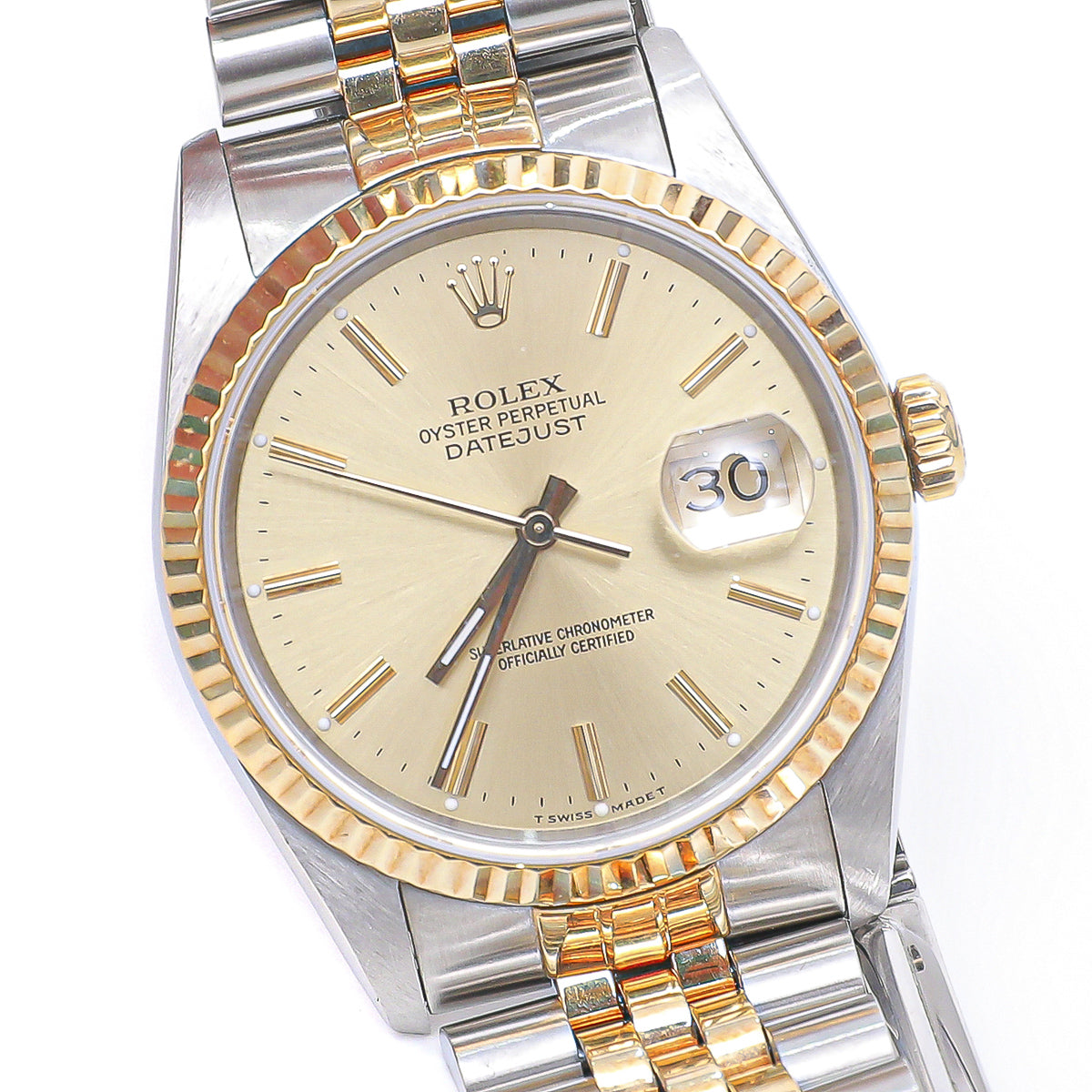 Rolex Datejust Steel and Gold Bracelet-Rolex-THE CLOSET