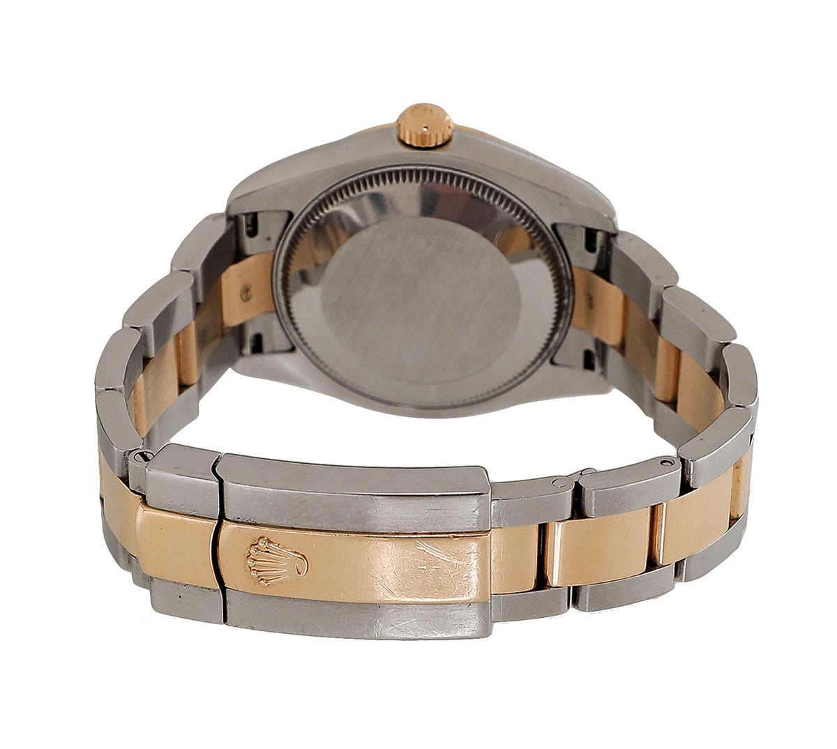 Rolex 18K Yellow Gold Steel Lady Datejust Watch-Rolex-THE CLOSET