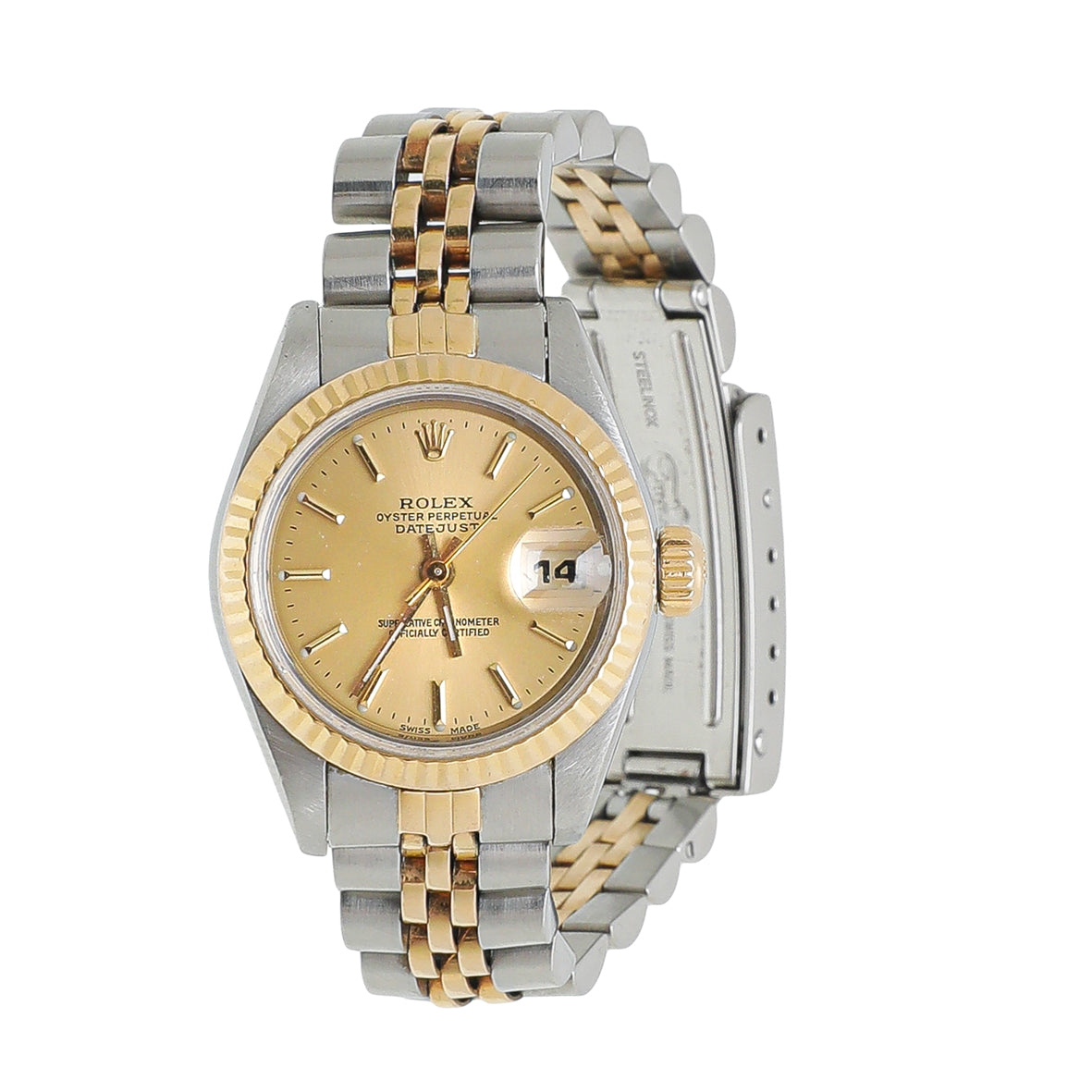 Rolex Steel-Gold Oyster Perpetual Datejust Watch-Rolex-THE CLOSET