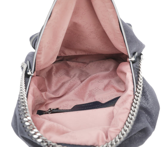 Stella Mccartney Navy blue Falabella Backpack Small Bag