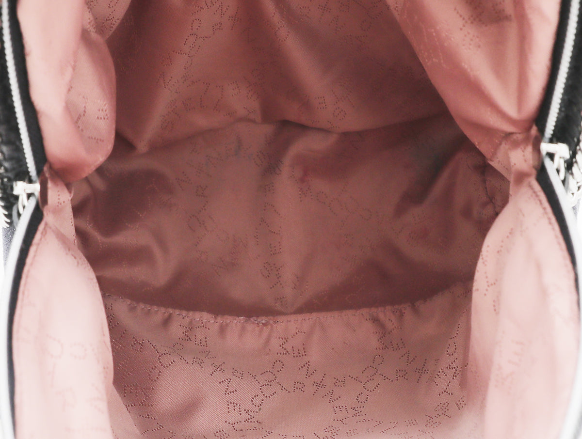 Stella Mccartney Navy blue Falabella Backpack Small Bag-Stella Mccartney-THE CLOSET