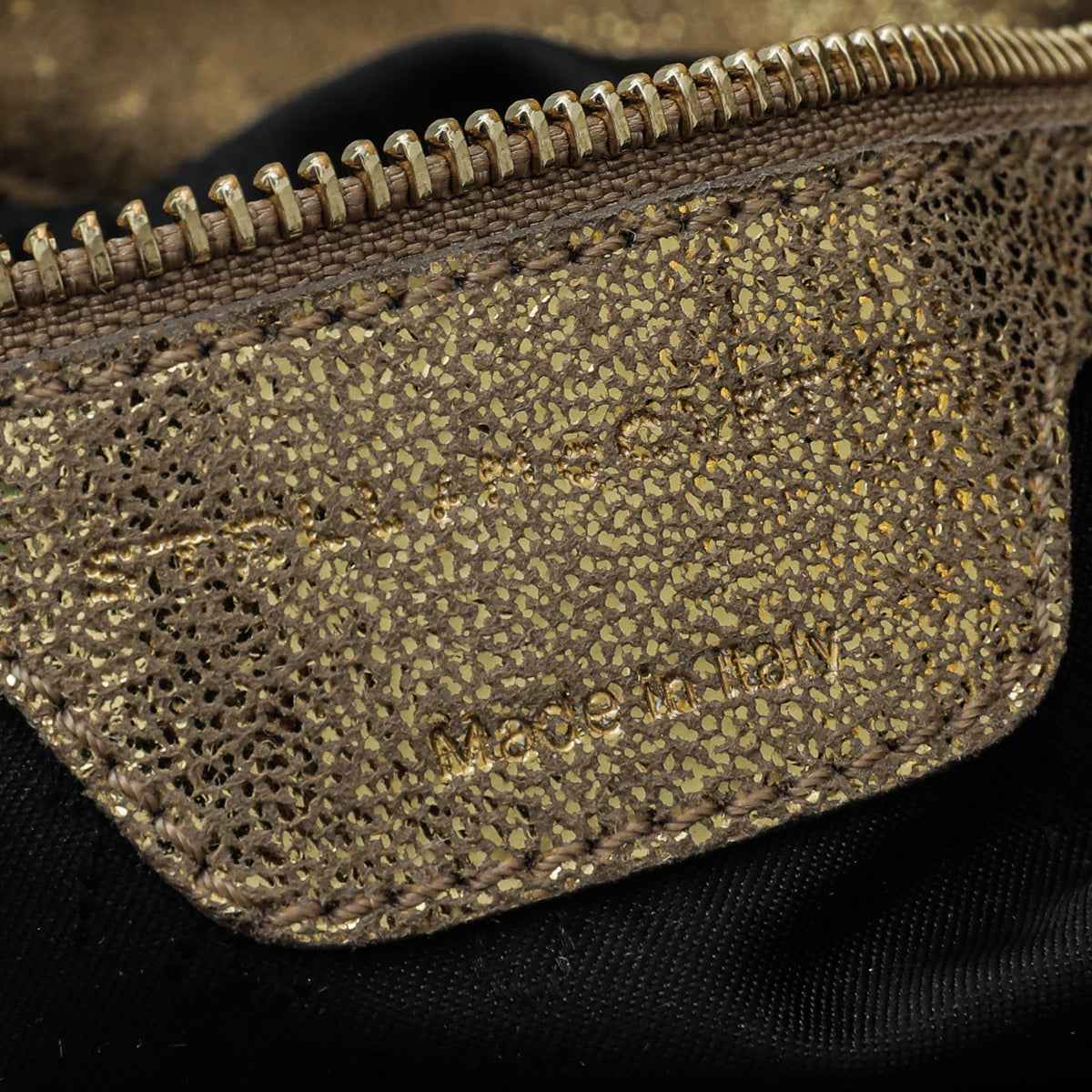 Stella Mccartney Gold Falabella Small Tote Bag-Stella Mccartney-THE CLOSET