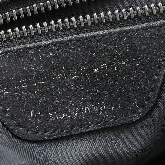 Stella Mccartney Black Velvet Sequins Falabella Tote Bag