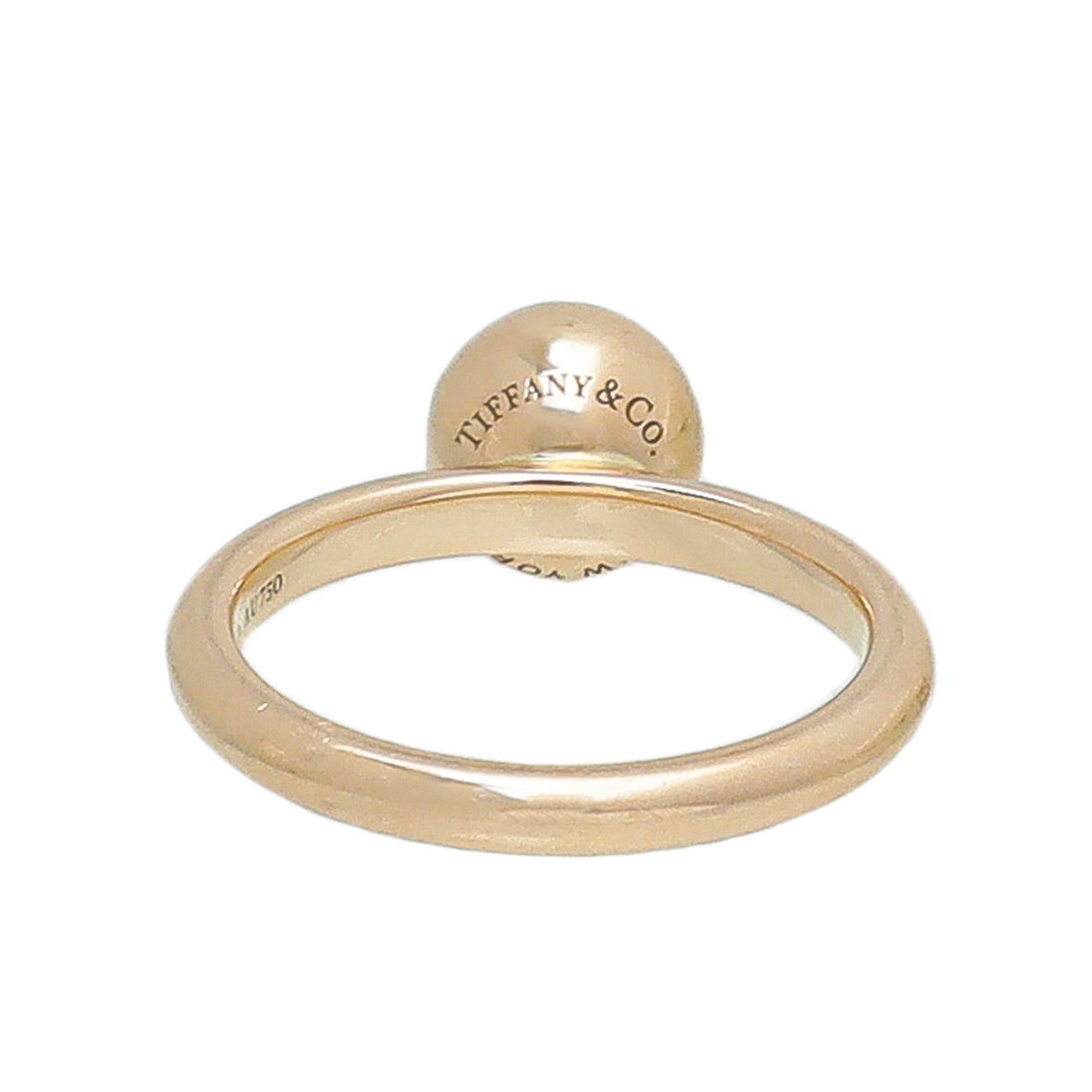 Tiffany & Co 18K Yellow Gold 12mm Ball Ring 53-Tiffany & Co-THE CLOSET