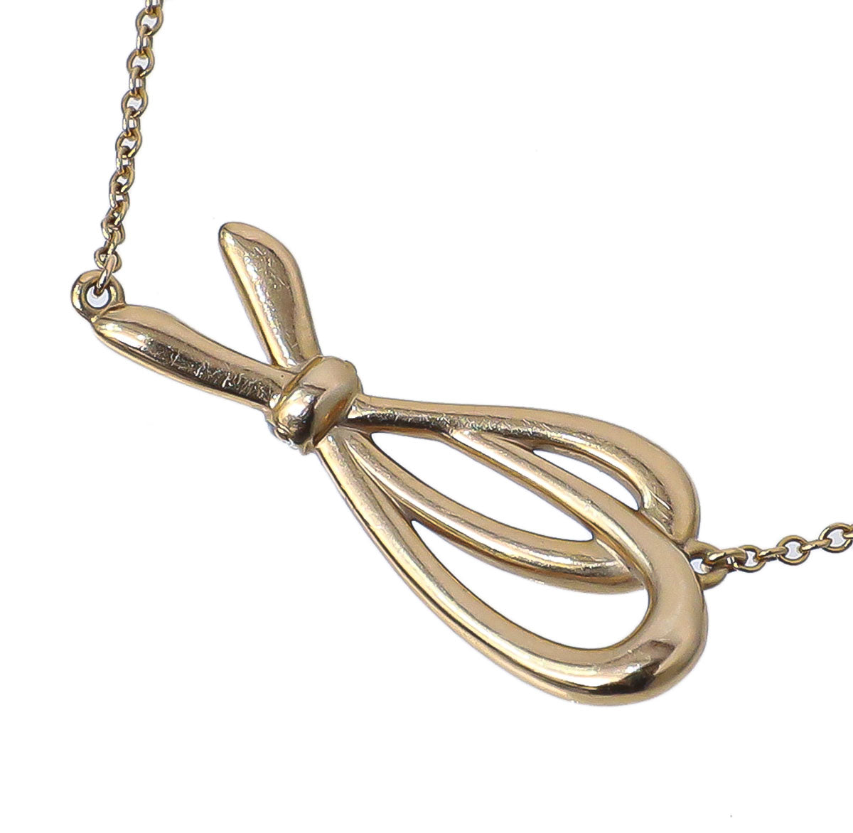 Tiffany & Co. 18K Gold Diamonds Bow Bracelet-Tiffany & Co-THE CLOSET