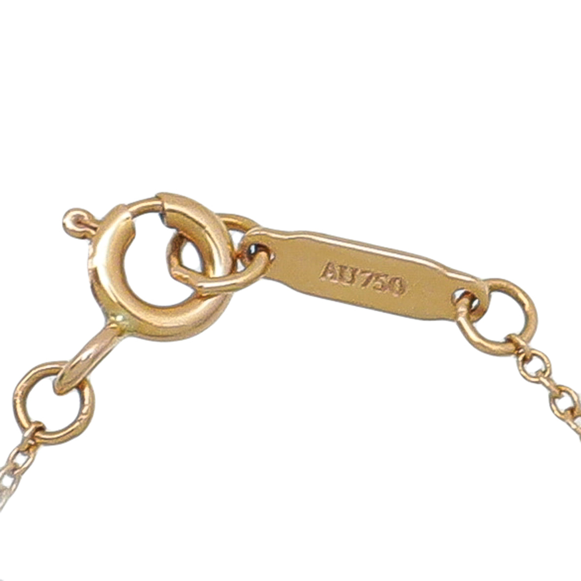 Tiffany & Co 18K Yellow Gold Bow Pendant Necklace-Tiffany & Co-THE CLOSET