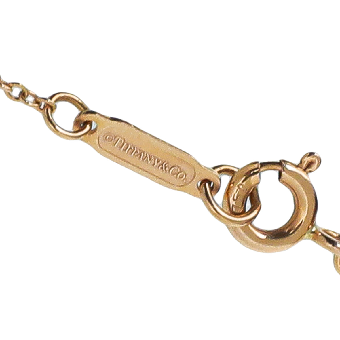 Tiffany & Co 18K Yellow Gold Bow Pendant Necklace-Tiffany & Co-THE CLOSET