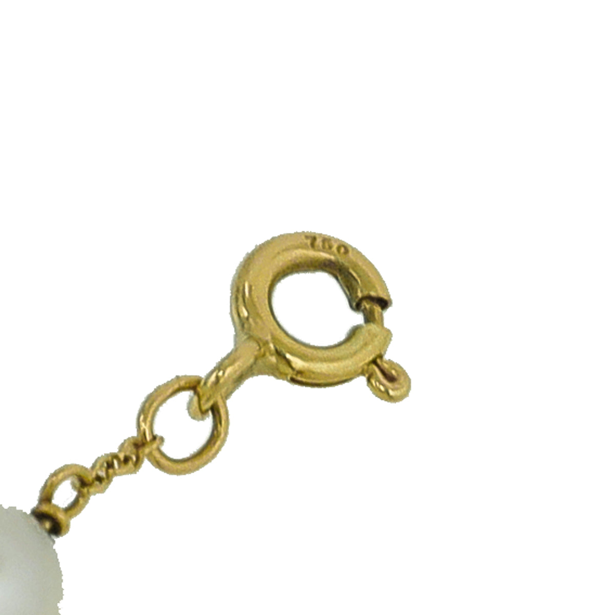 Tiffany & Co 18K Yellow Gold Elsa Peretti Pearls MOP By The Yard Bracelet