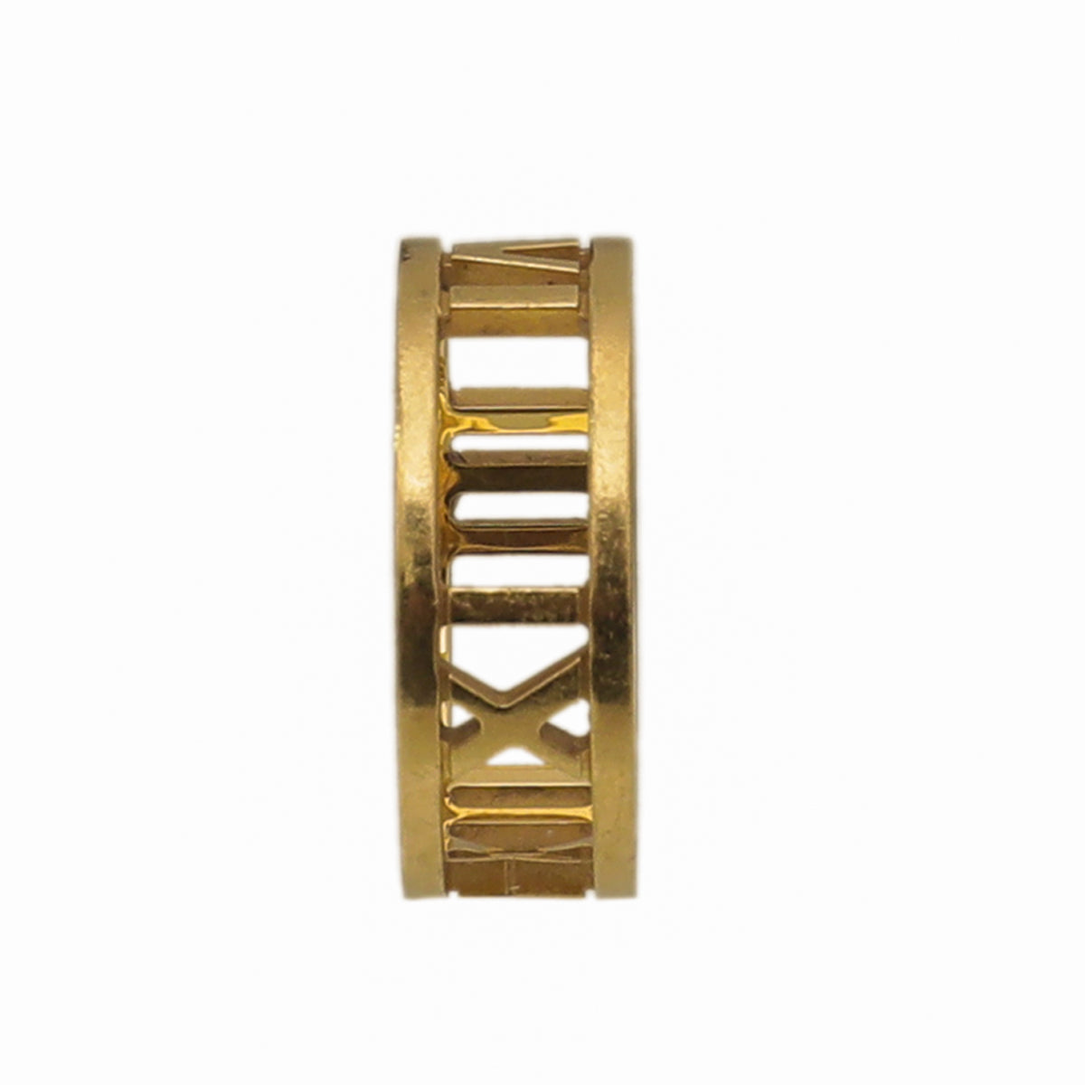Tiffany & Co 18K Yellow Gold Atlas Open Ring-Tiffany & Co-THE CLOSET