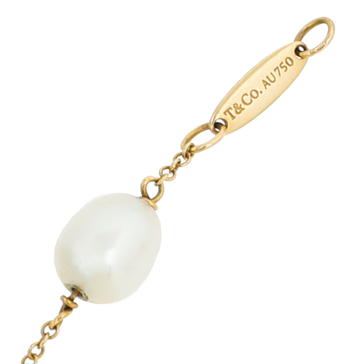 Tiffany & Co 18K Yellow Gold MOP Elsa Peretti Pearls By The Yard Bracelet-Tiffany & Co-THE CLOSET