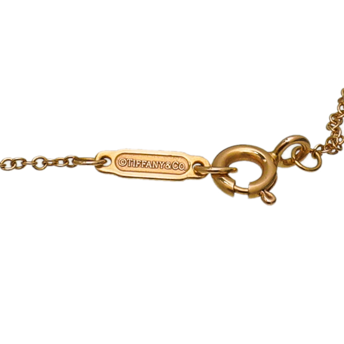 Tiffany & Co 18K Yellow Gold Heart Tag Pendant Necklace-Tiffany & Co-THE CLOSET