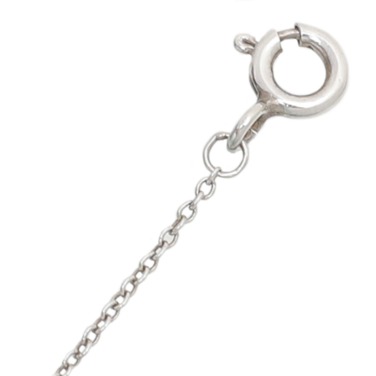 Tiffany & Co Sterling Silver Triple Key Pendant Necklace