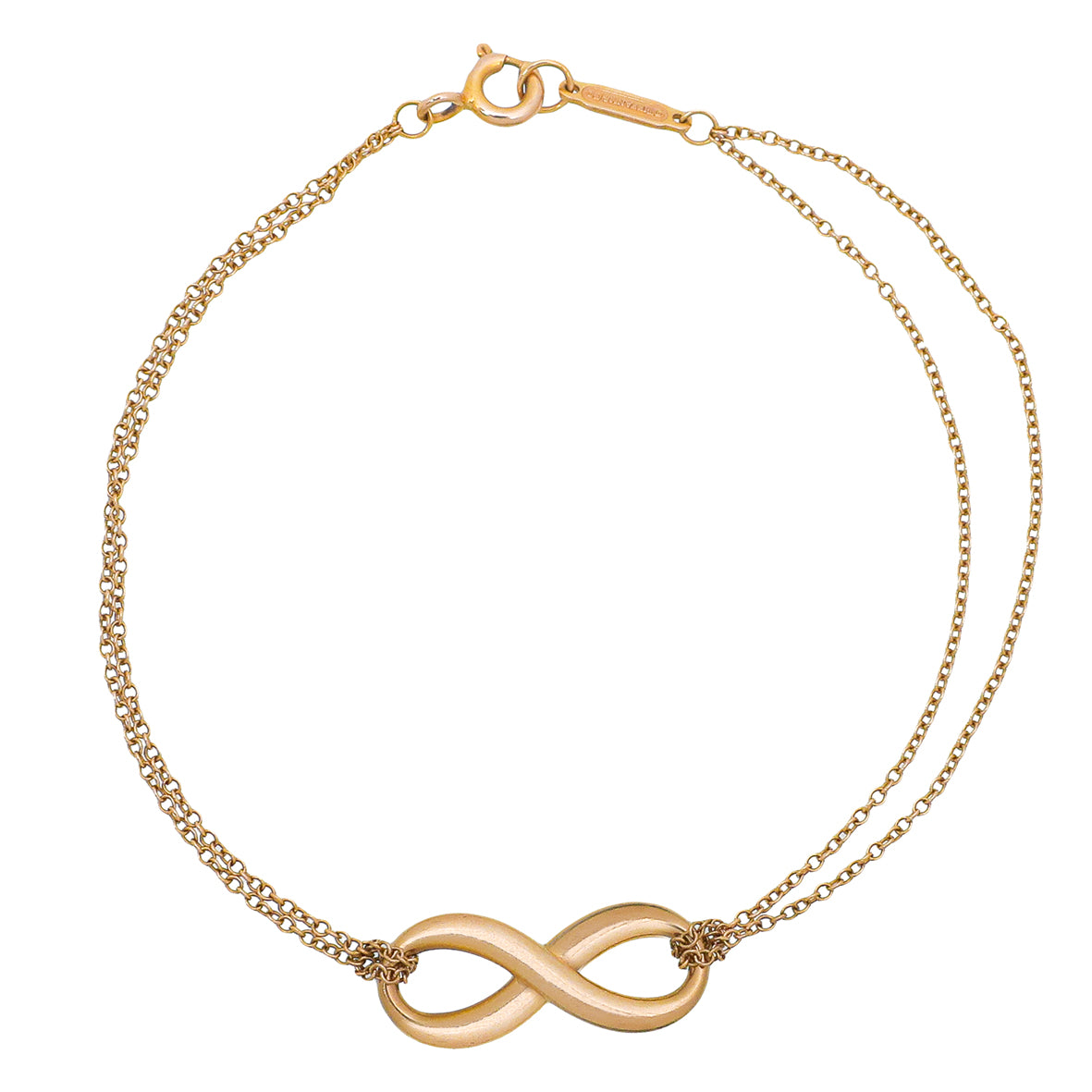 Tiffany & Co 18K Yellow Gold Infinity Bracelet-Tiffany & Co-THE CLOSET