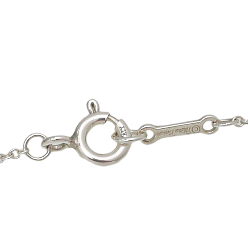 Tiffany & Co Silver Paloma's Melody Circle Pendant Necklace-Tiffany & Co-THE CLOSET