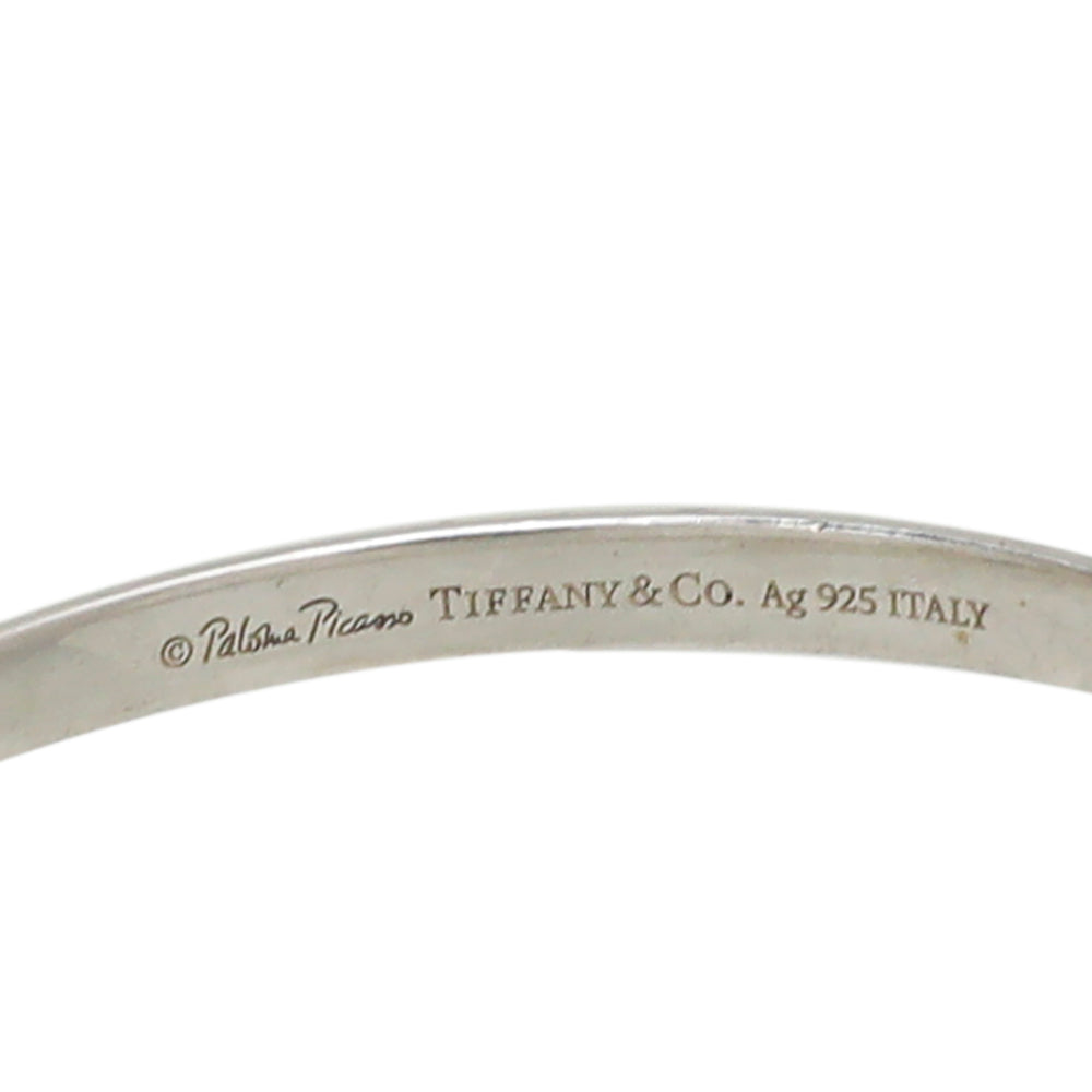 Tiffany & Co Silver Paloma's Melody Circle Pendant Necklace-Tiffany & Co-THE CLOSET