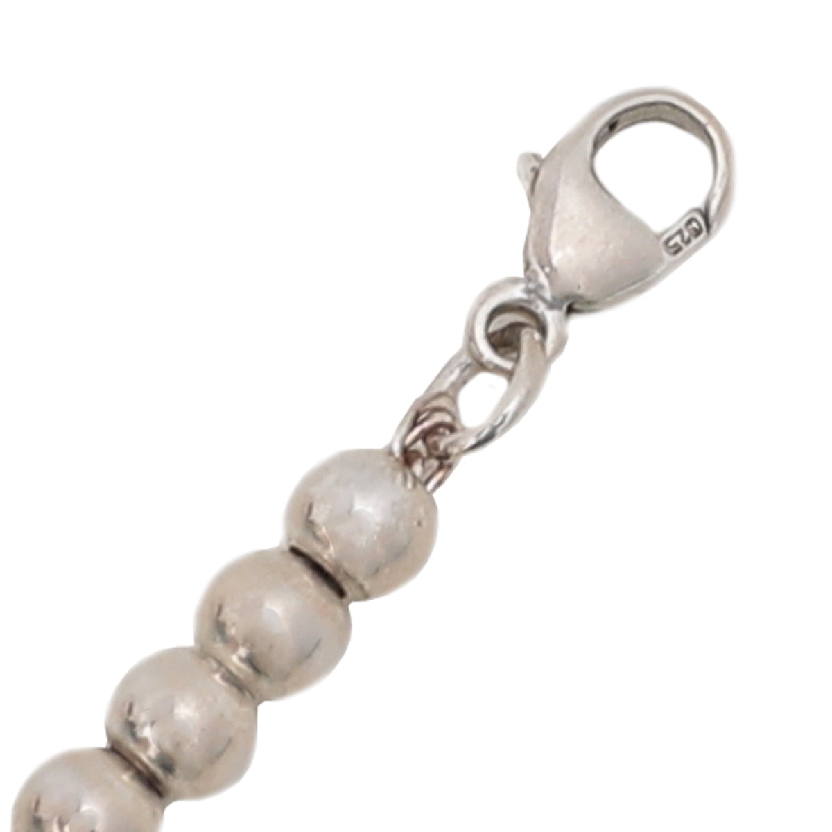 Tiffany & Co Silver Return To Tiffany Bead Necklace-Tiffany & Co-THE CLOSET