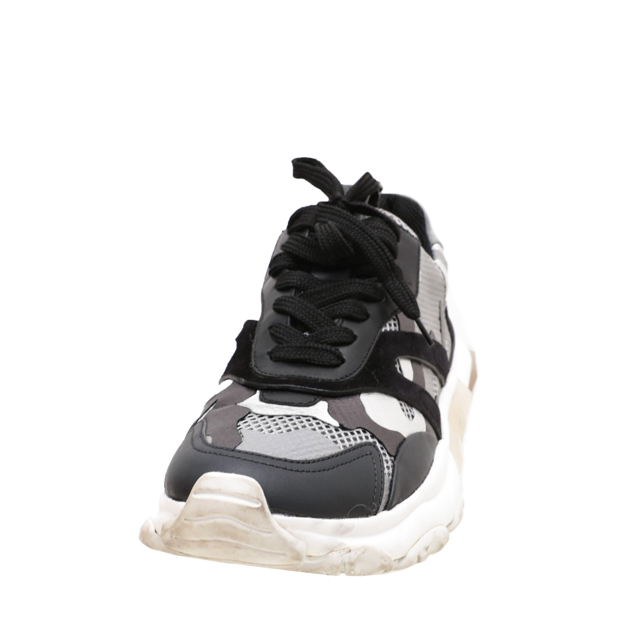 Valentino Tricolor Camou Bounce Sneakers 38.5-Valentino-THE CLOSET