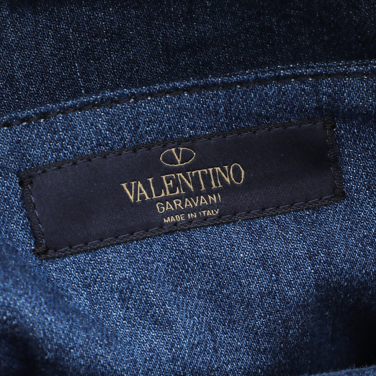 Valentino Blue Denim Butterfly Backpack Bag-Valentino-THE CLOSET