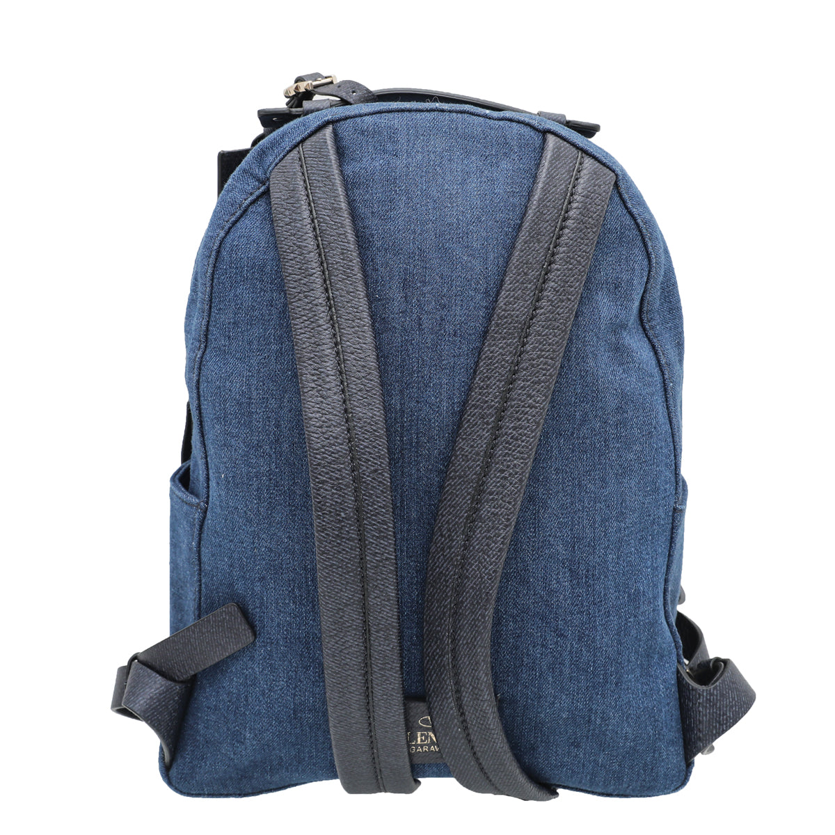 Valentino Blue Denim Butterfly Backpack Bag-Valentino-THE CLOSET