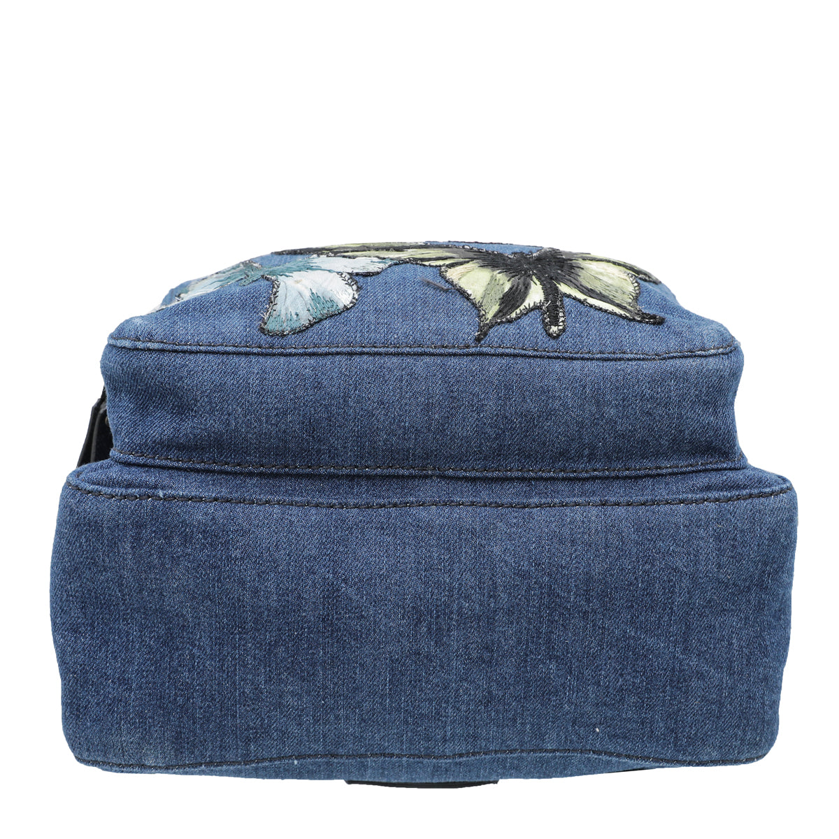 Valentino Blue Denim Butterfly Backpack Bag-Valentino-THE CLOSET