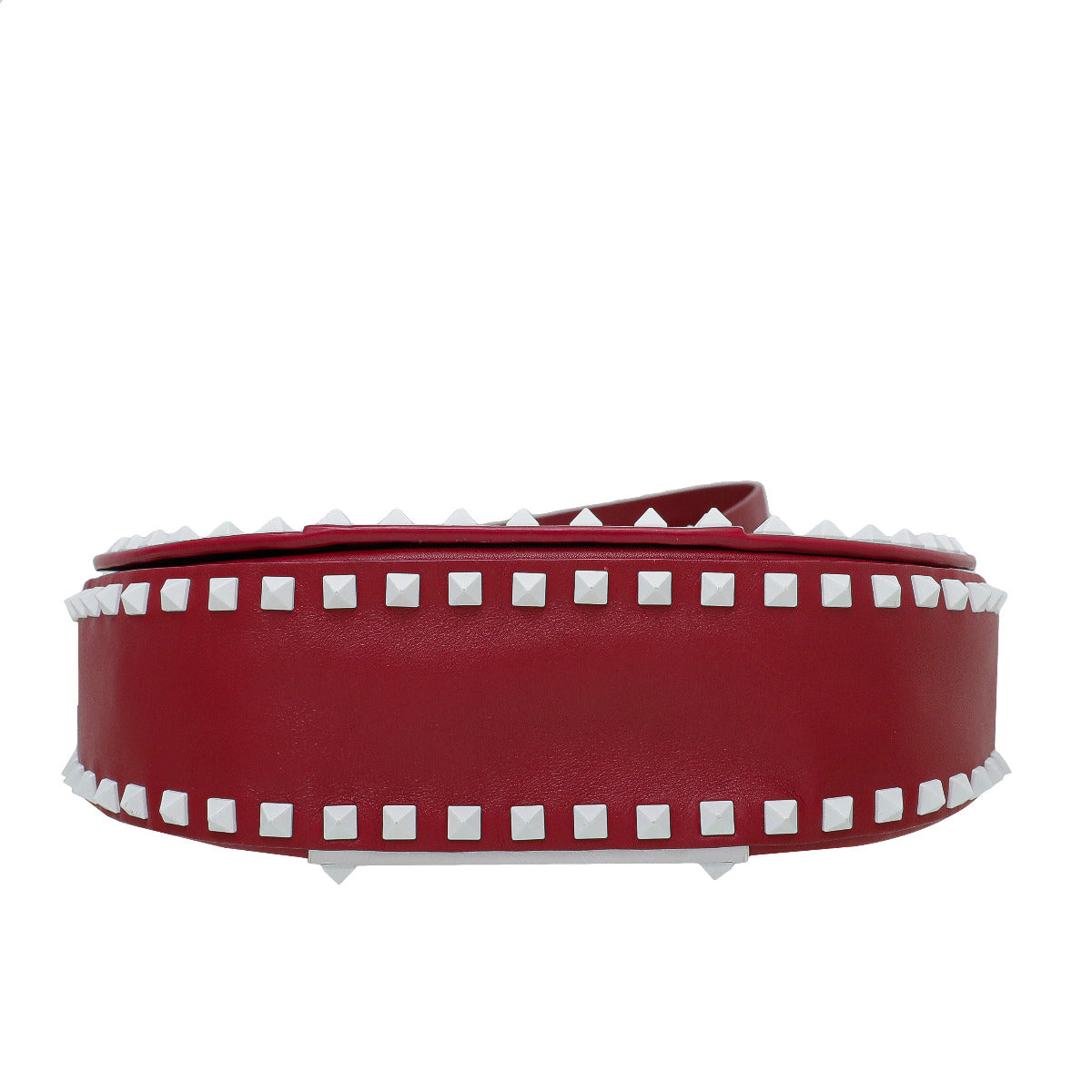 Valentino Bicolor Free Rockstud Halfmoon Saddle Bag-Valentino-THE CLOSET