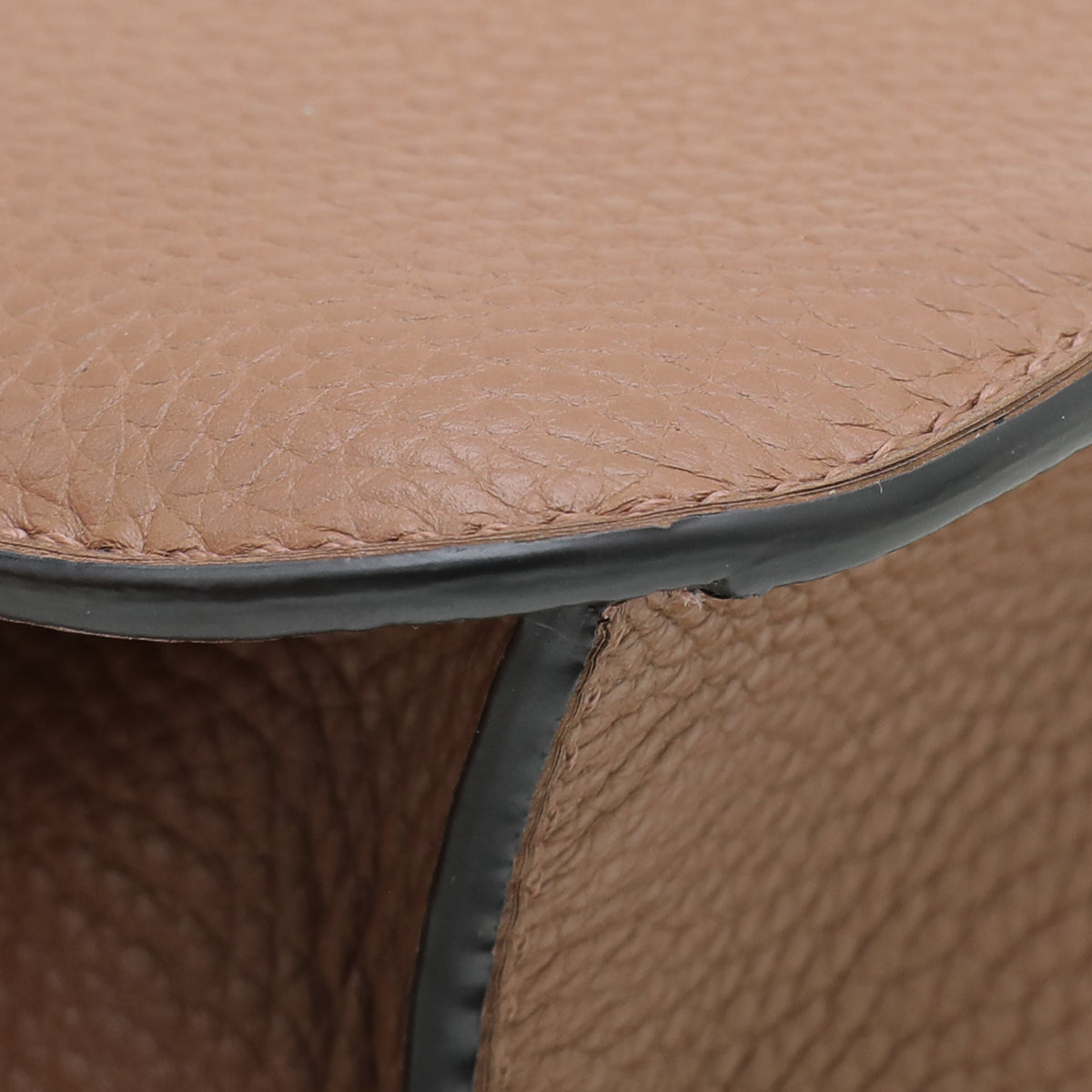 Valentino Brown Rockstud Glam Lock Bag-Valentino-THE CLOSET