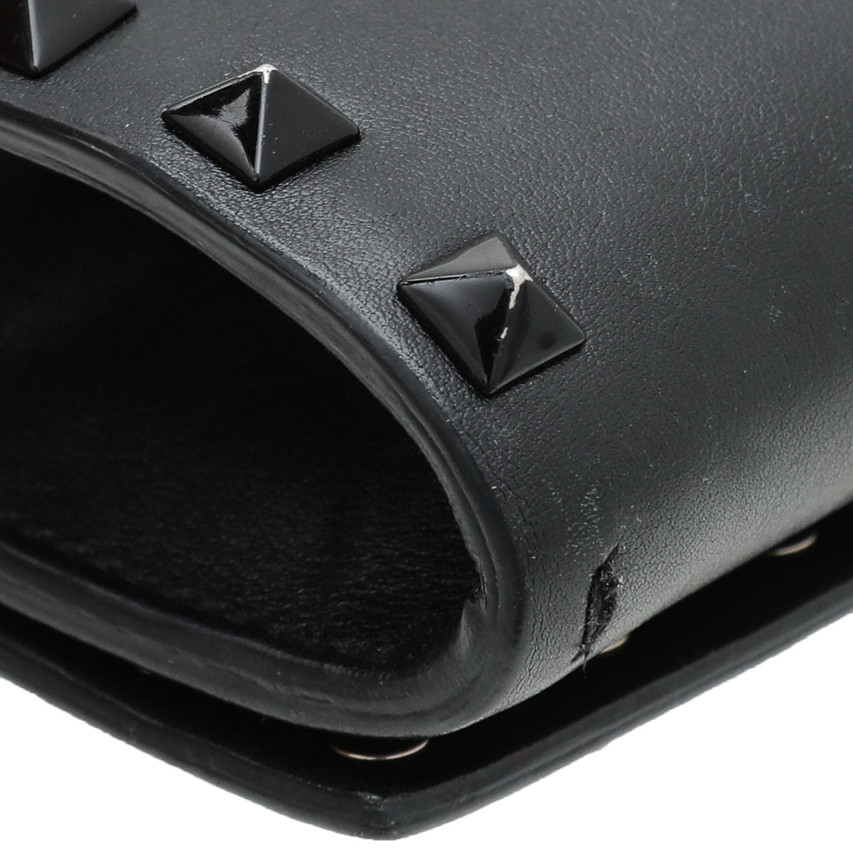 Valentino Bicolor Rockstud Wallet On Chain-Valentino-THE CLOSET