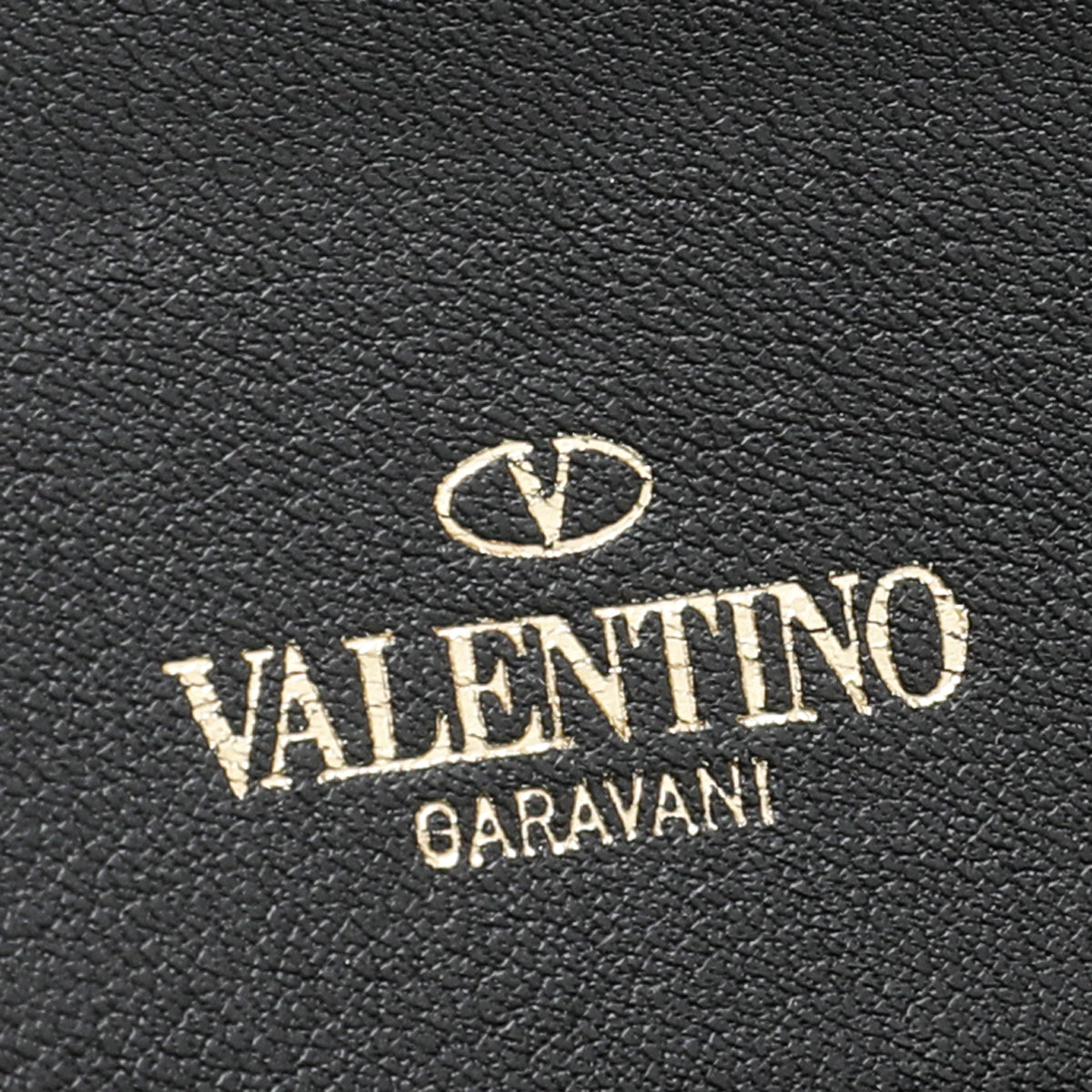 Valentino Bicolor Rockstud Wallet On Chain