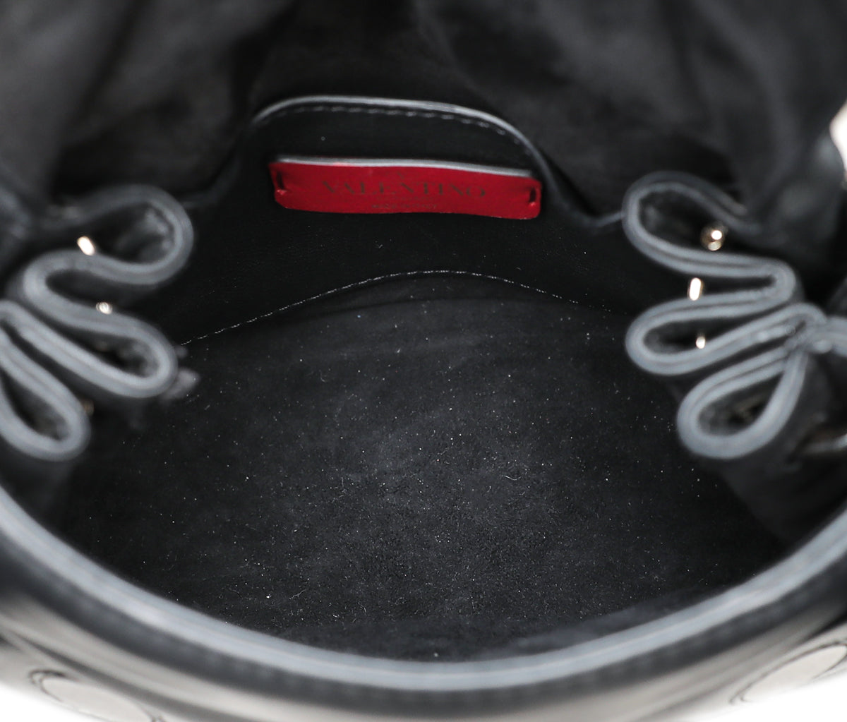 Valentino Black Bloomy Crossbody Bag-Valentino-THE CLOSET