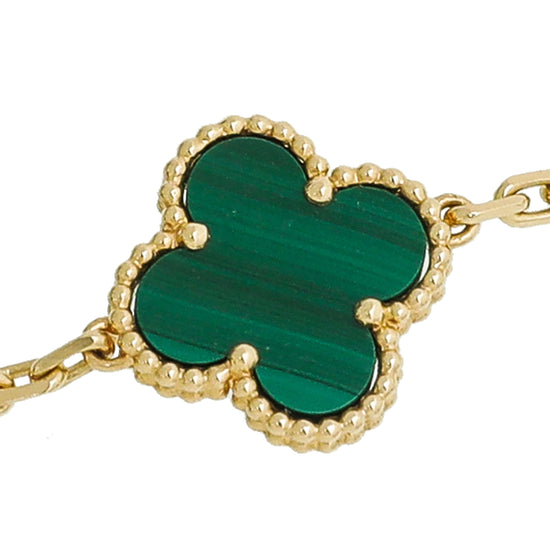 Van Cleef & Arpels Vintage Alhambra Necklace Yellow Gold – STYLISHTOP