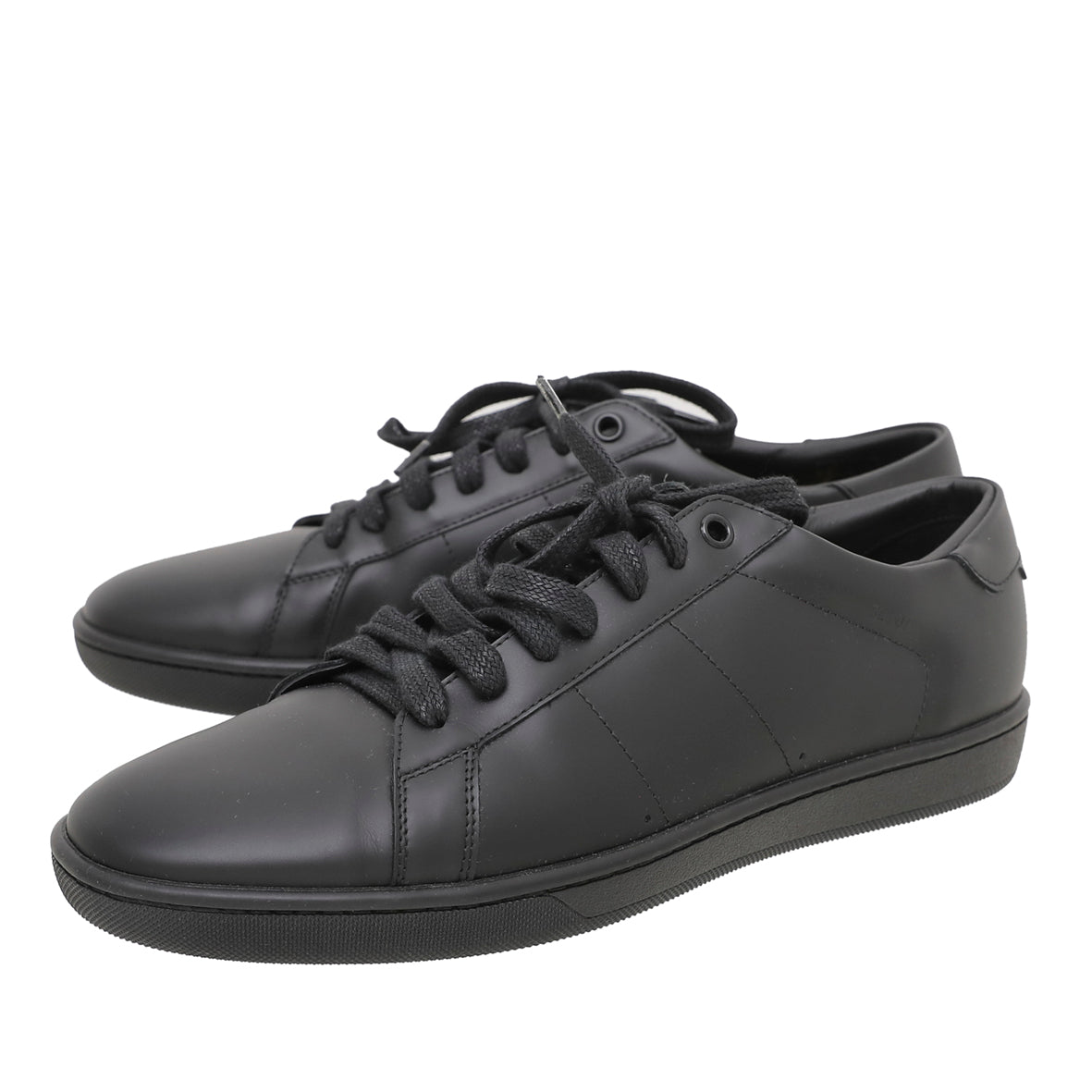 YSL Black Court Classic Sneaker 41-YSL-THE CLOSET