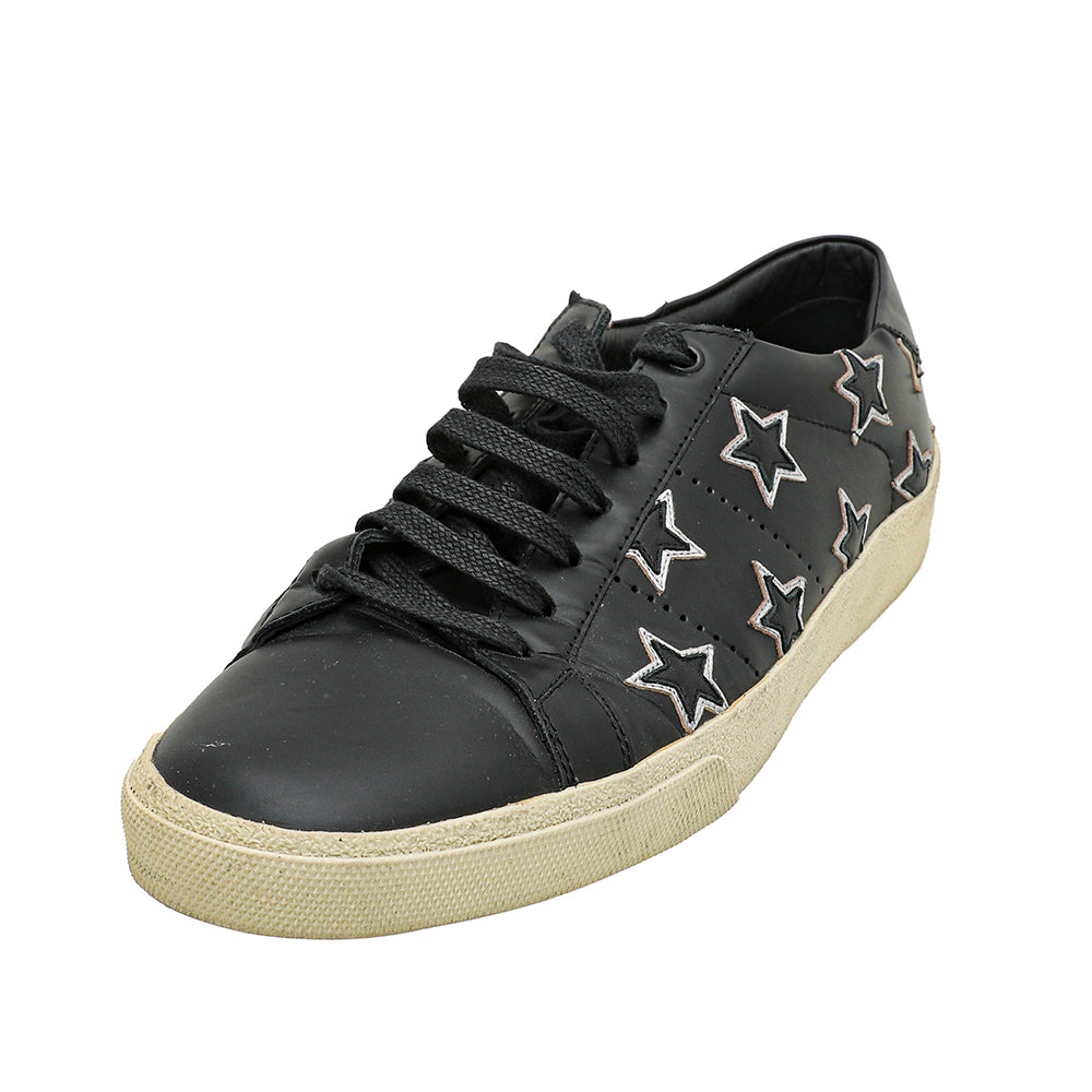 YSL Black Court Classic California Sneakers 44-YSL-THE CLOSET