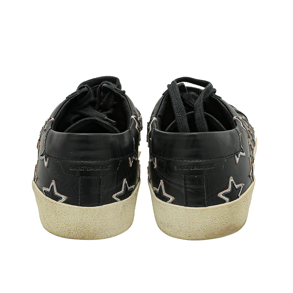 YSL Black Court Classic California Sneakers 44-YSL-THE CLOSET