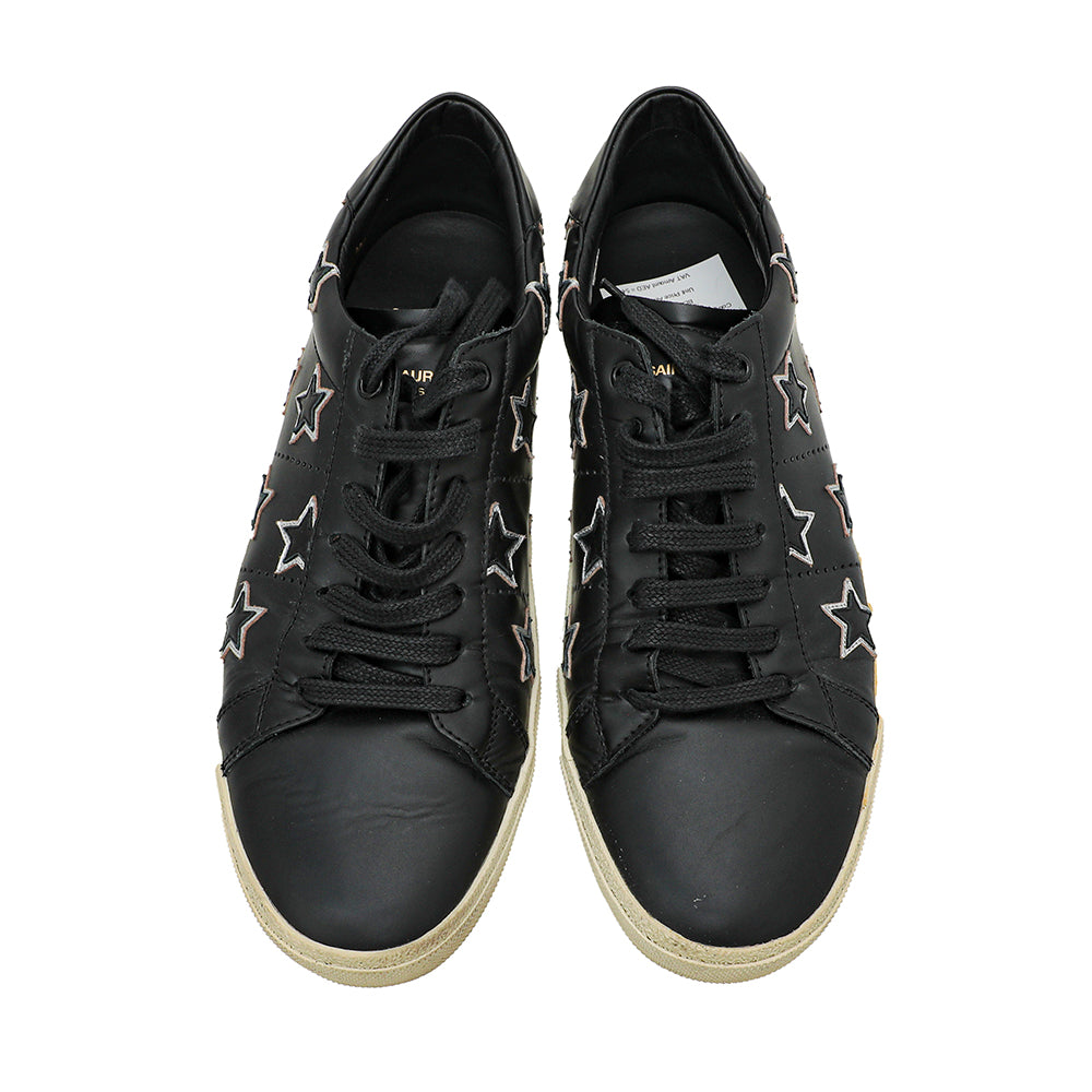 YSL Black Court Classic California Sneakers 44-YSL-THE CLOSET