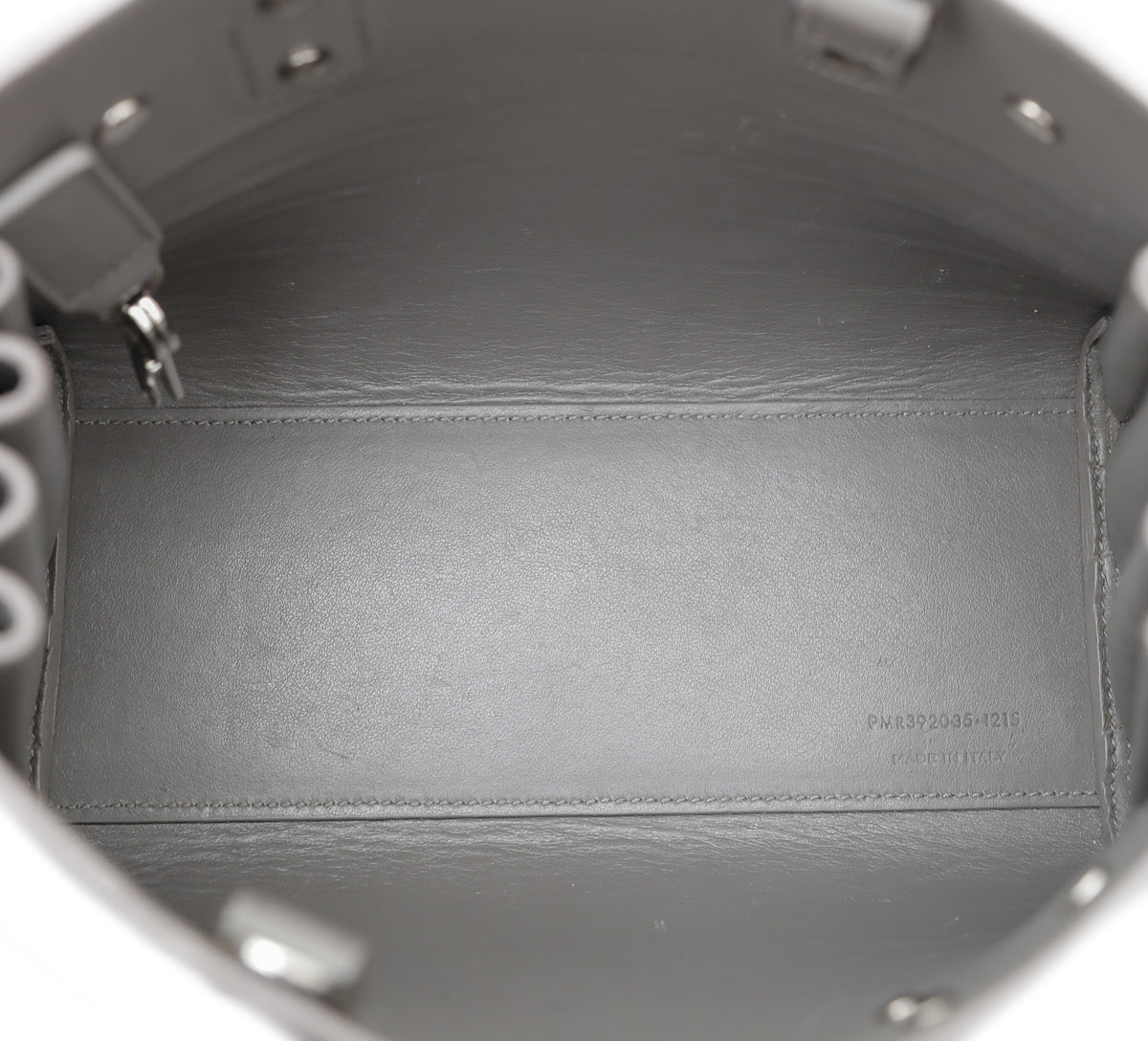 YSL Gray Croc Embossed Sac De Jour Bag-YSL-THE CLOSET