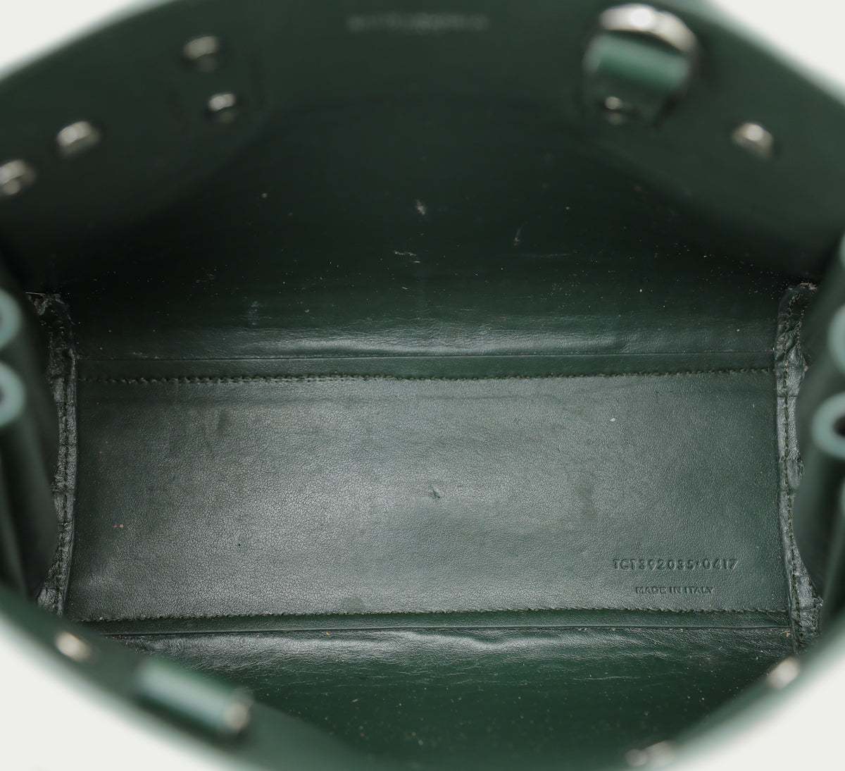 YSL Green Croc Embossed Sac De Jour Bag-YSL-THE CLOSET