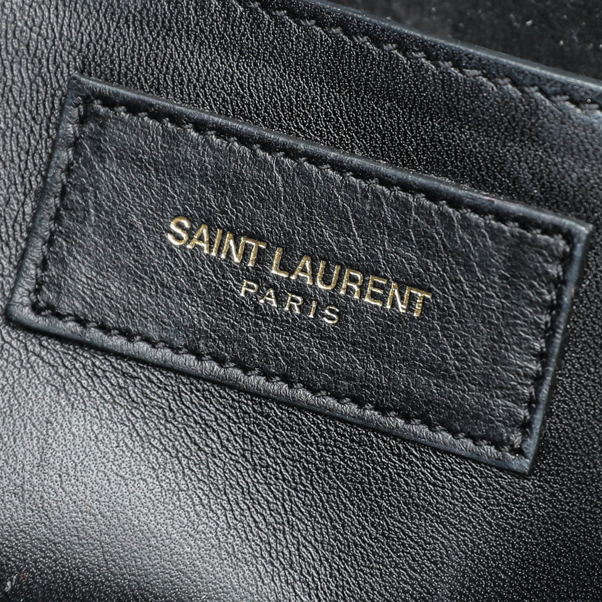 YSL Black Kate Tassel Clutch-YSL-THE CLOSET