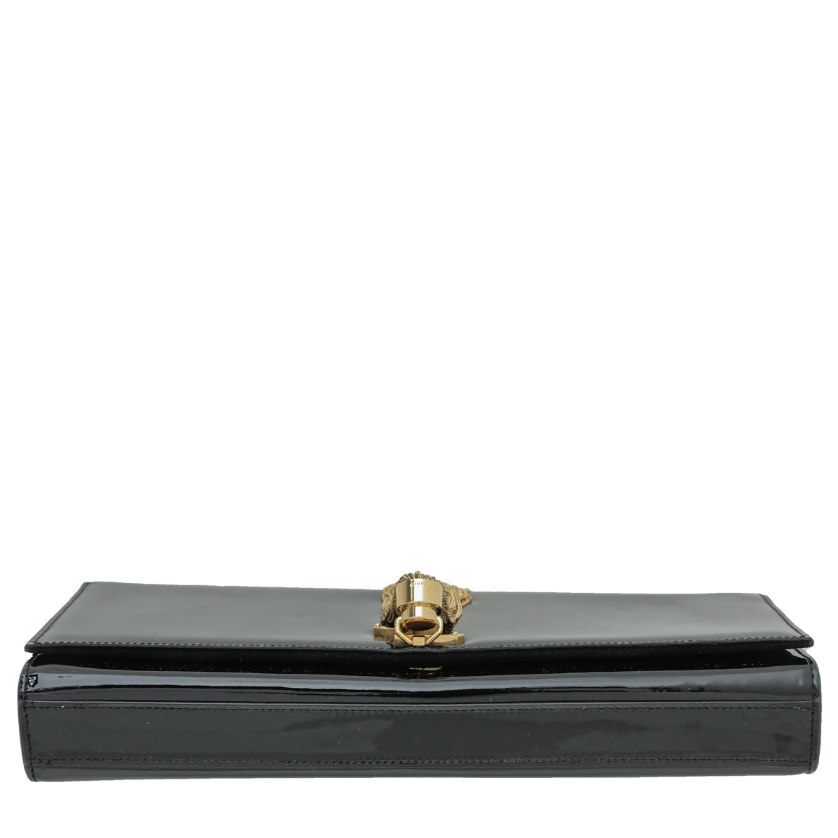 YSL Black Kate Tassel Clutch-YSL-THE CLOSET