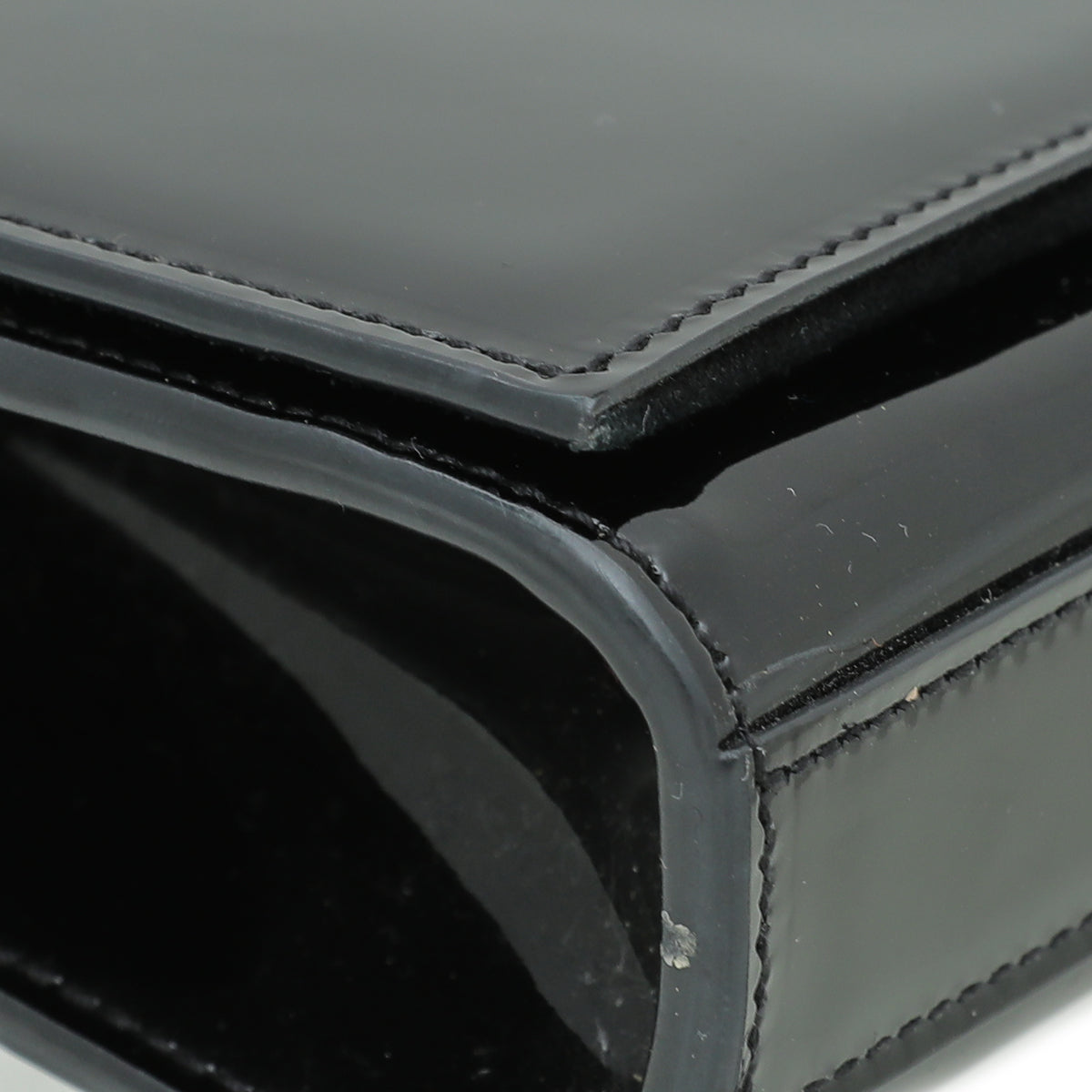 YSL Black Kate Tassel Clutch-YSL-THE CLOSET