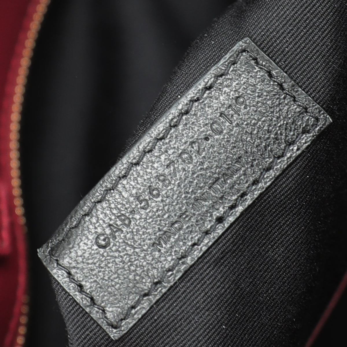 YSL Burgundy Manhattan Small Tote Bag-YSL-THE CLOSET