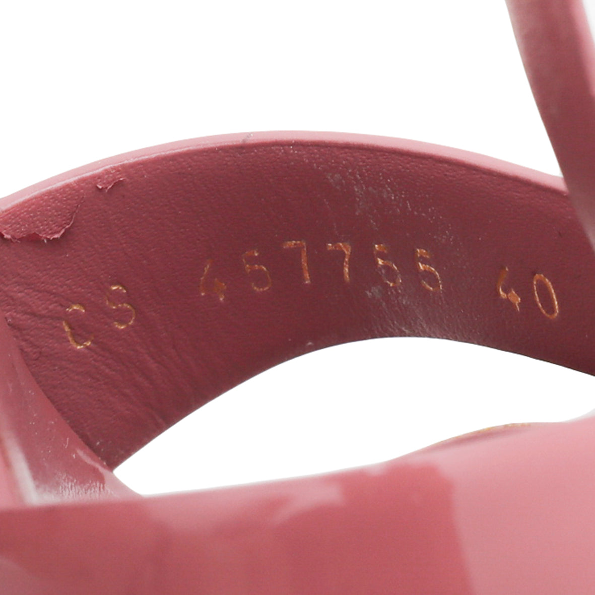 YSL Dark Mauve Mid Heel Tribute Sandals 40-YSL-THE CLOSET