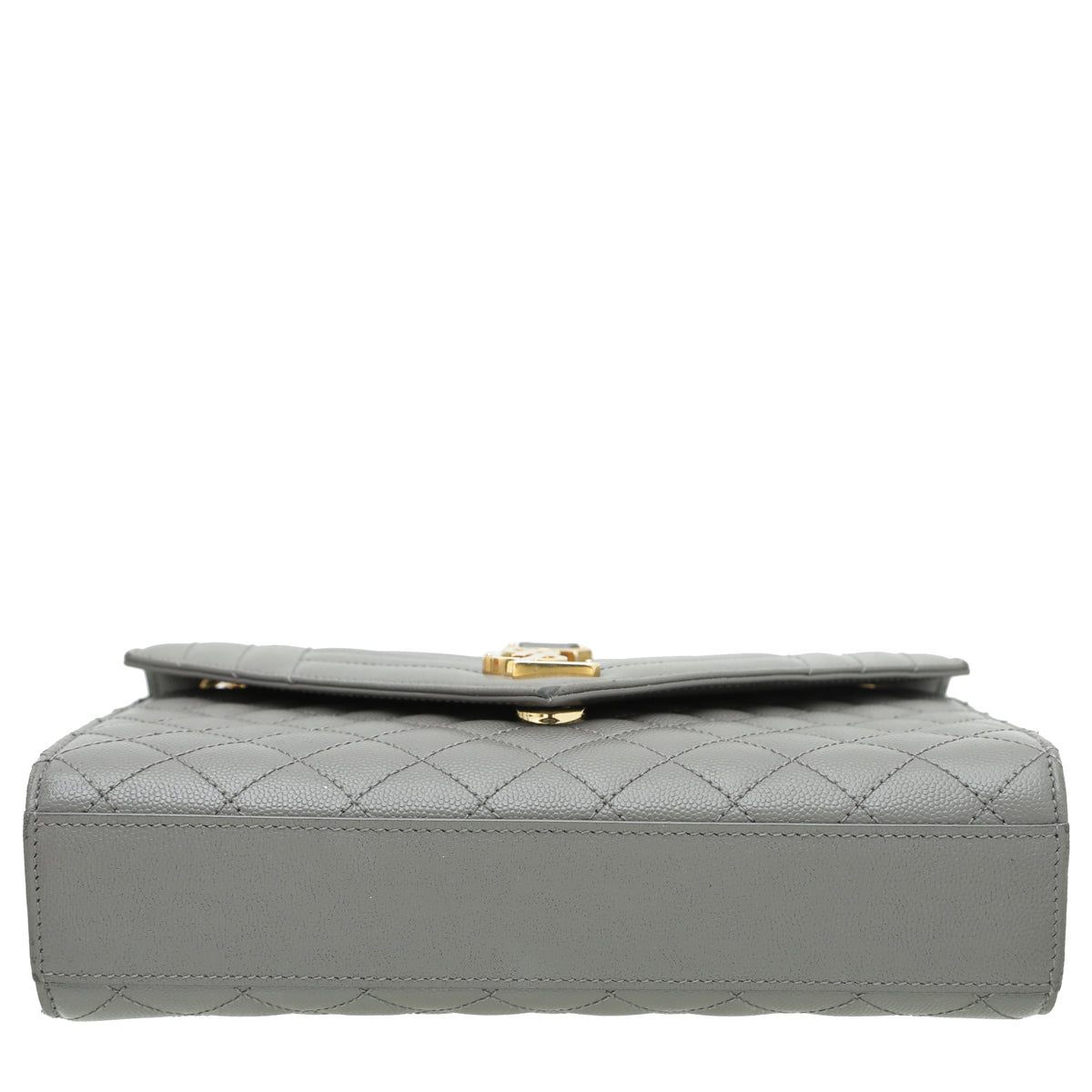 YSL Fog Monogram Mix Triquilt Medium Bag-YSL-THE CLOSET