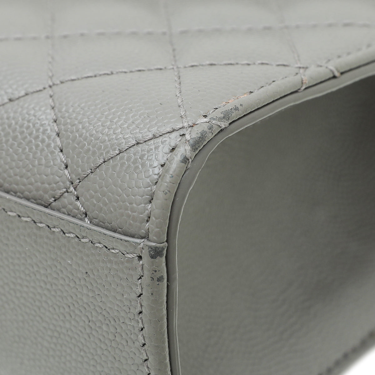 YSL Fog Monogram Mix Triquilt Medium Bag-YSL-THE CLOSET